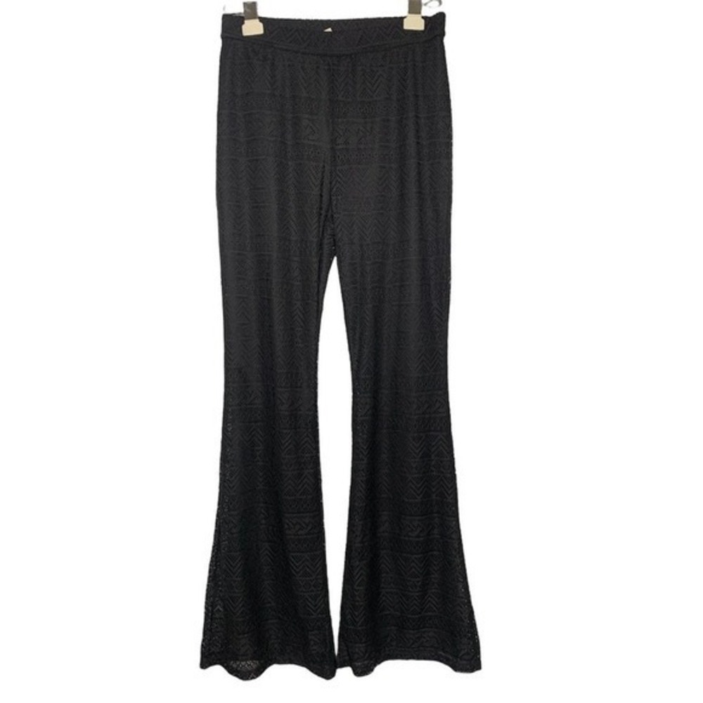 Hem‎ & Thread Lace Flare Lined Pant, Size Small